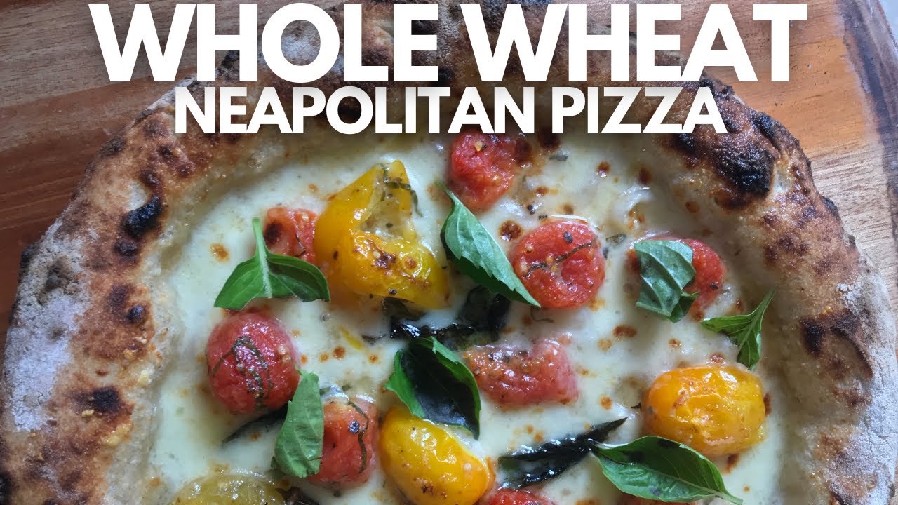 WHOLE WHEAT NEAPOLITAN PIZZA RECIPE (PIZZA NAPOLETANA INTEGRALE) 🍕🇮🇹🌾