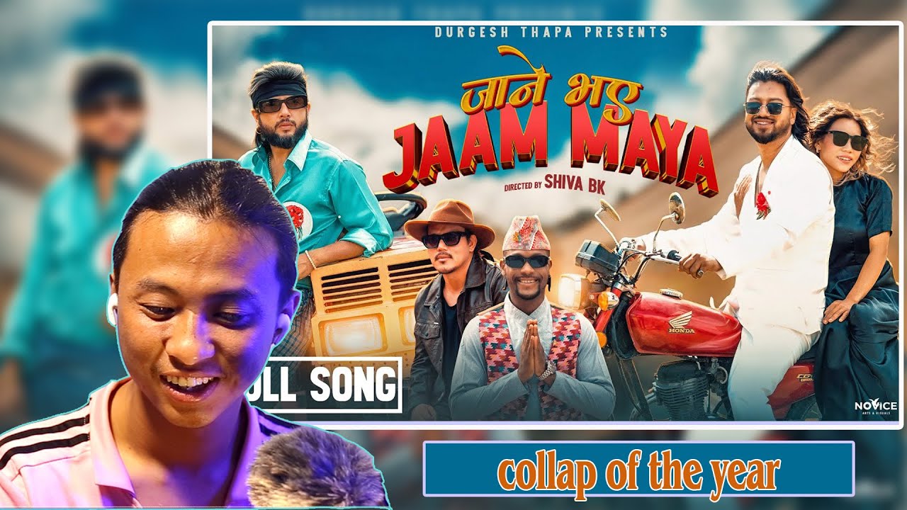 Reacting to Jane Bhaye Jam Maya #sisanbaniya #durgesh_thapa #gurashnani