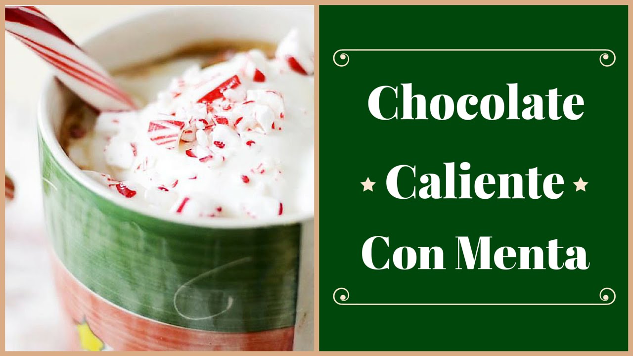 Chocolate Caliente con Menta
