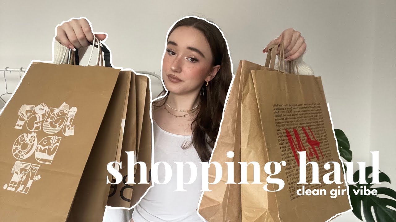 shopping haul - ubrania, kosmetyki, biżuteria & akcesoria *clean girl aesthetic *