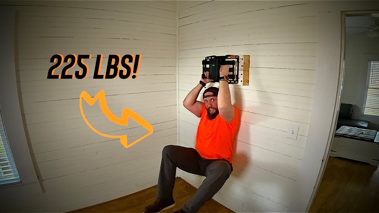  How To Mount a TV So It NEVER Falls 💯