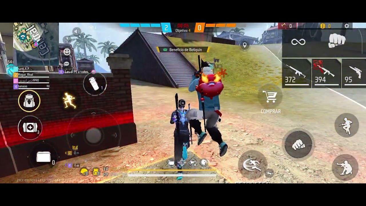 CD reto emotisa insana antes de kill ise lo que pude xd xd 😂😂 #freefire 