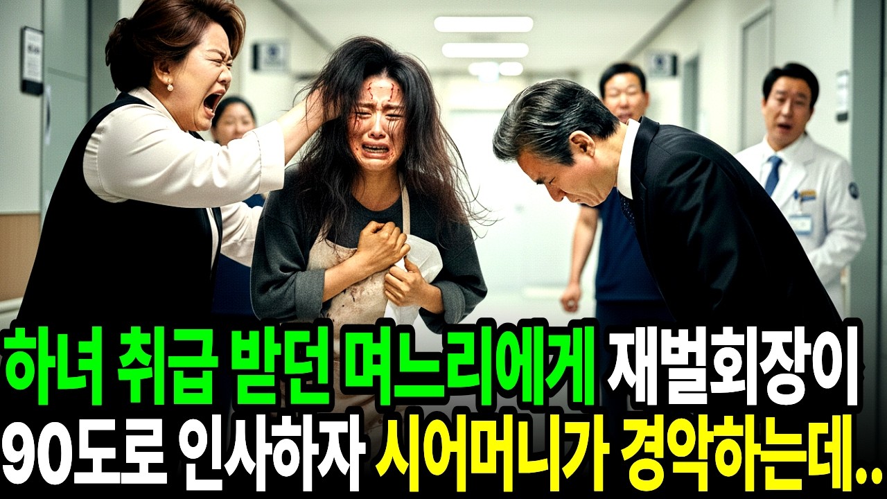 구정아침에 며느리를 무시하고 하녀취급하던 시댁.. 재벌회장이 90도로 인사하자 시어머니가 경악하는데..#인생사연 #시니어사연 #반전사연 #고부갈등 #참교육 #90도인사