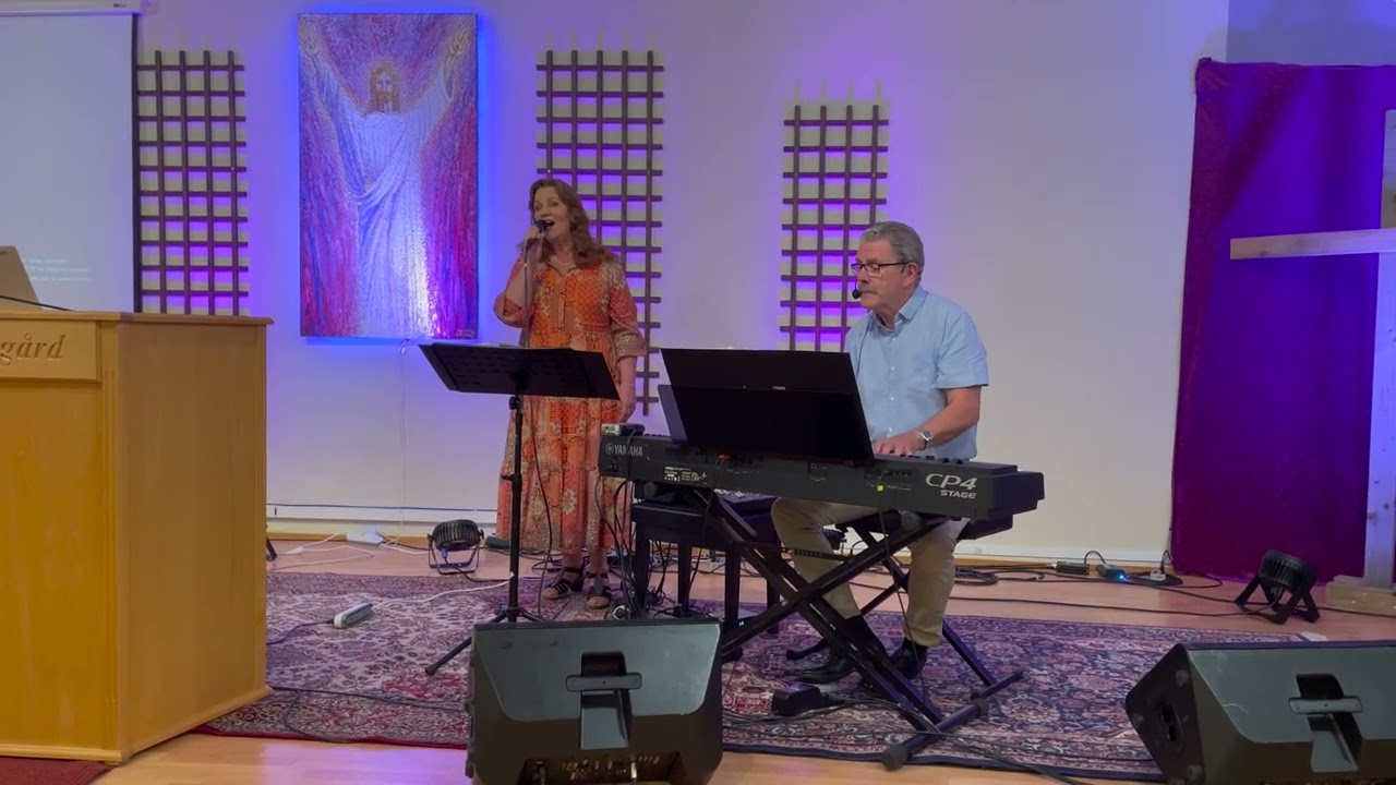 Alt i navnet Jesus . Vakker sang av Inger og Erik Schultz på Gavelstad 4K