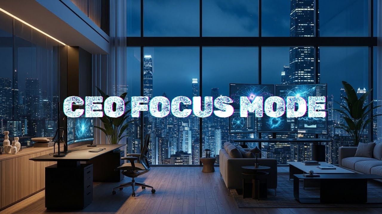 CEO Focus Mode - Deep Work Music for Mind Focus & Concentration