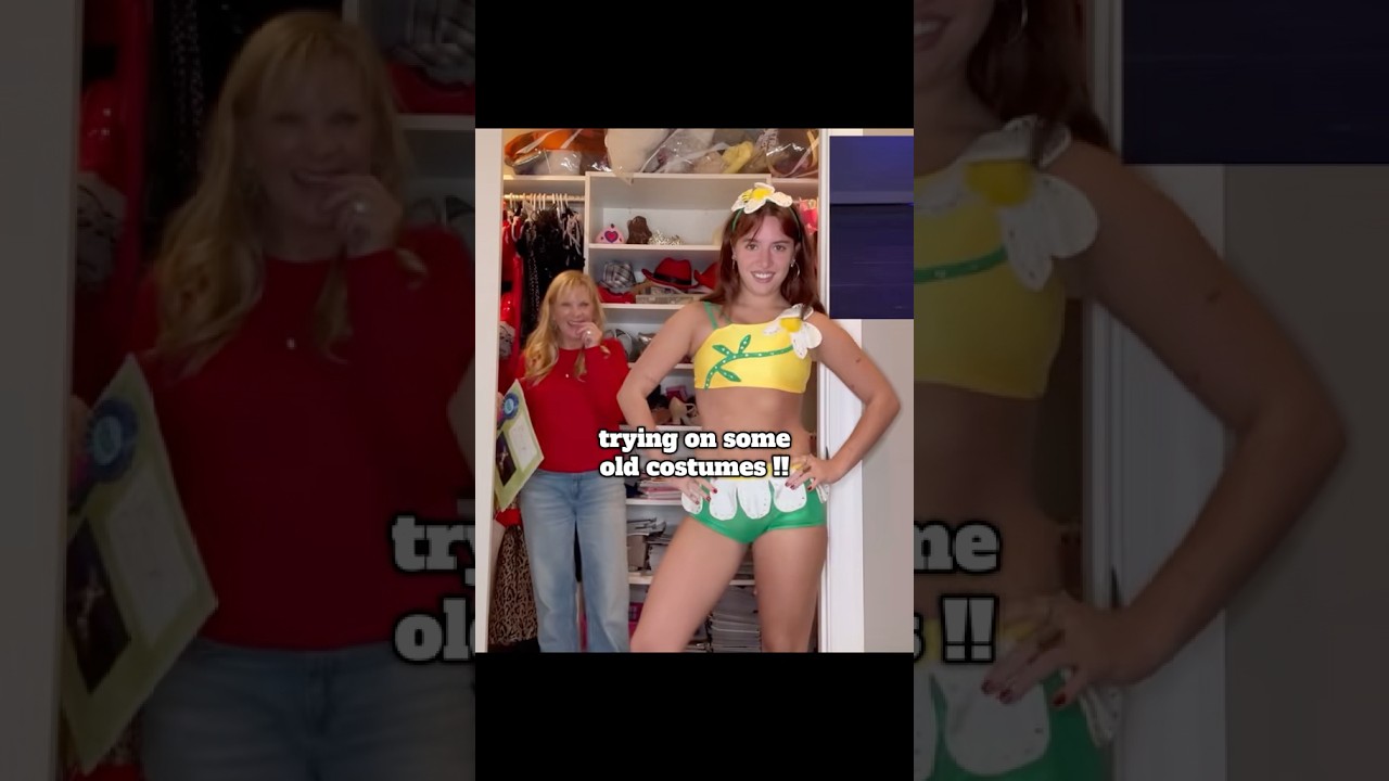 примерка костюмов из шоу «Танцующие мамы»