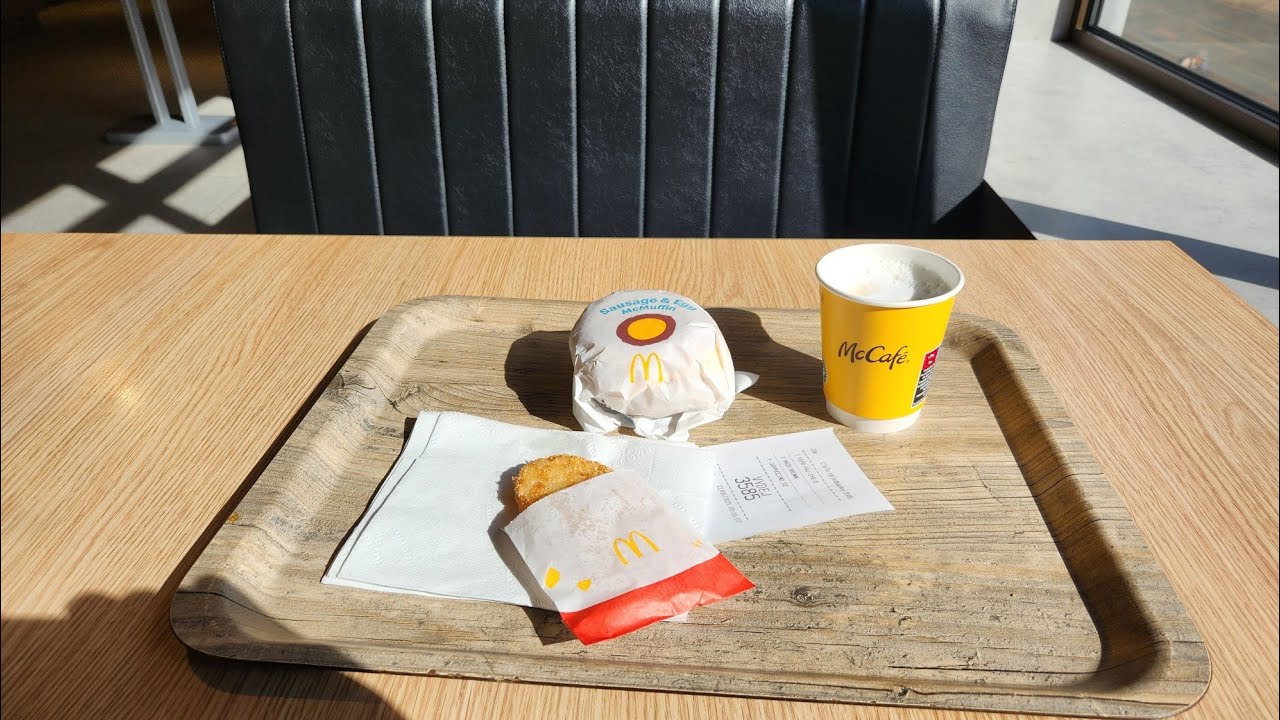 McDonald's in Prague tasting Menu Item