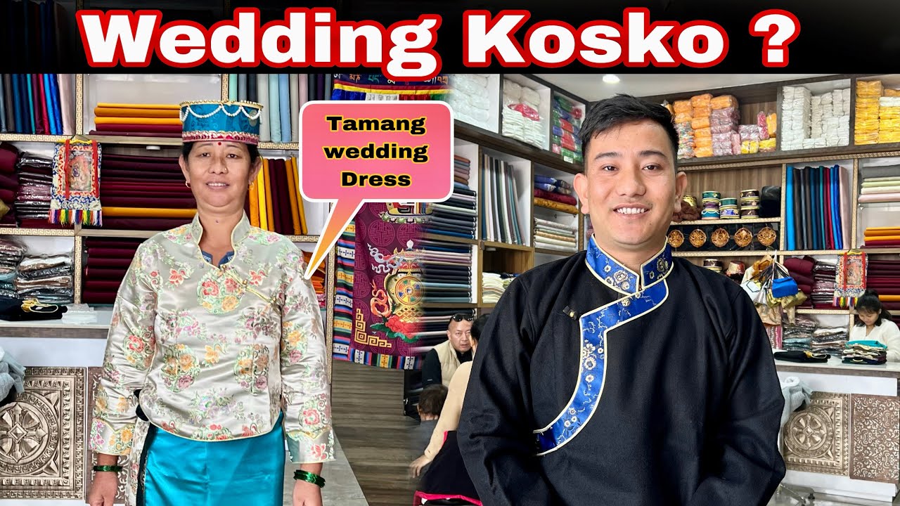 Wedding shopping start vayo lu kosko bihe ho ta? Ama ko lagi Tamang dress❤️