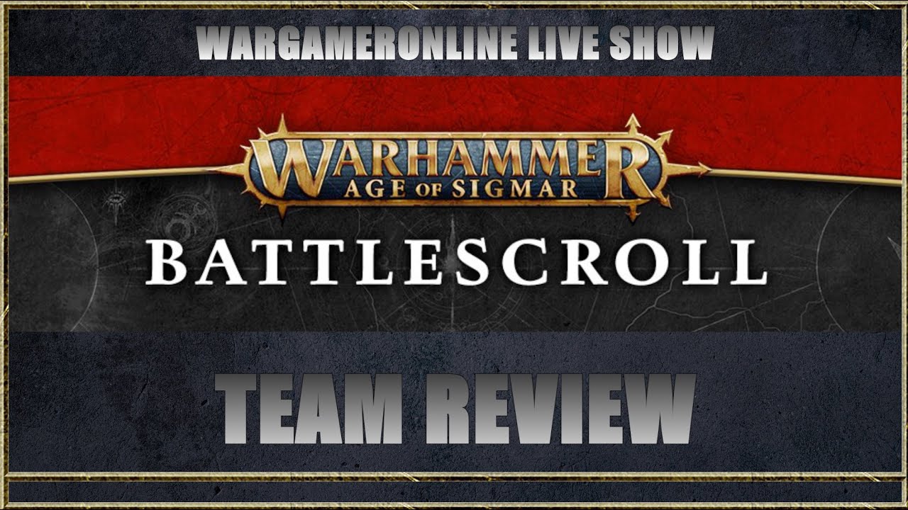 LIVE: Battlescroll Review AOS FAQ disscussion.
