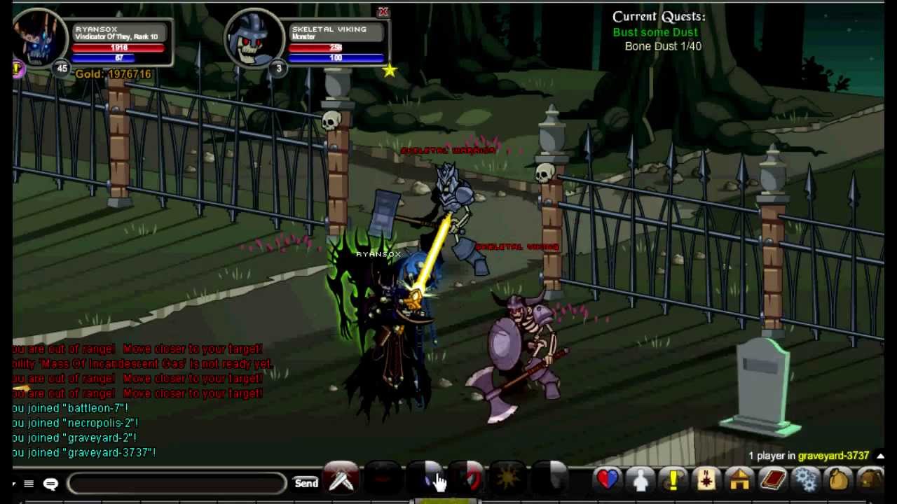 AQW Tutorial - Blinding Light of Destiny Quest Chain Part 1
