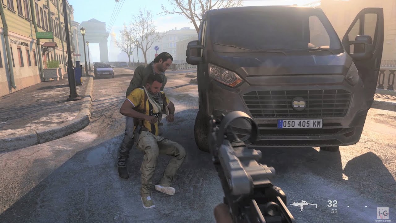 Call of Duty: Modern Warfare Gameplay Walkthrough - Mission 12 - Old Comrades - PC 4K
