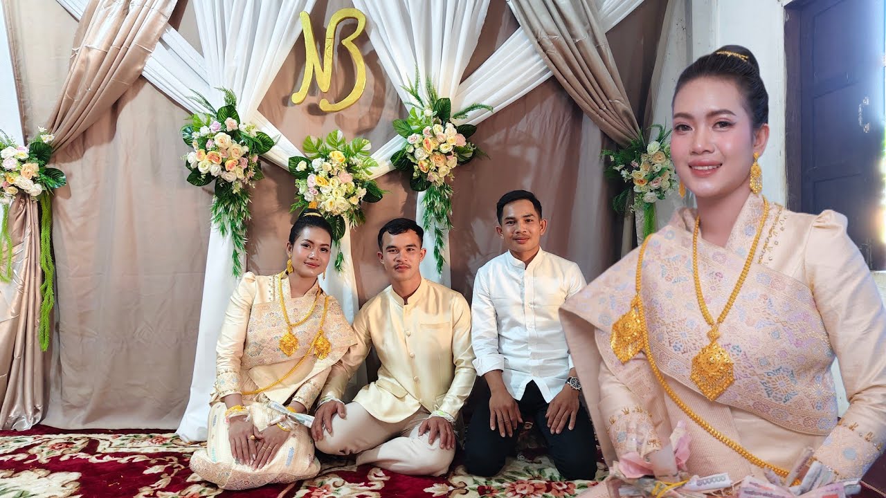 ไปงานแต่งเพื่อน//ໄປງານແຕ່ງ Hieng บ่าวเฮียง คนหากิน