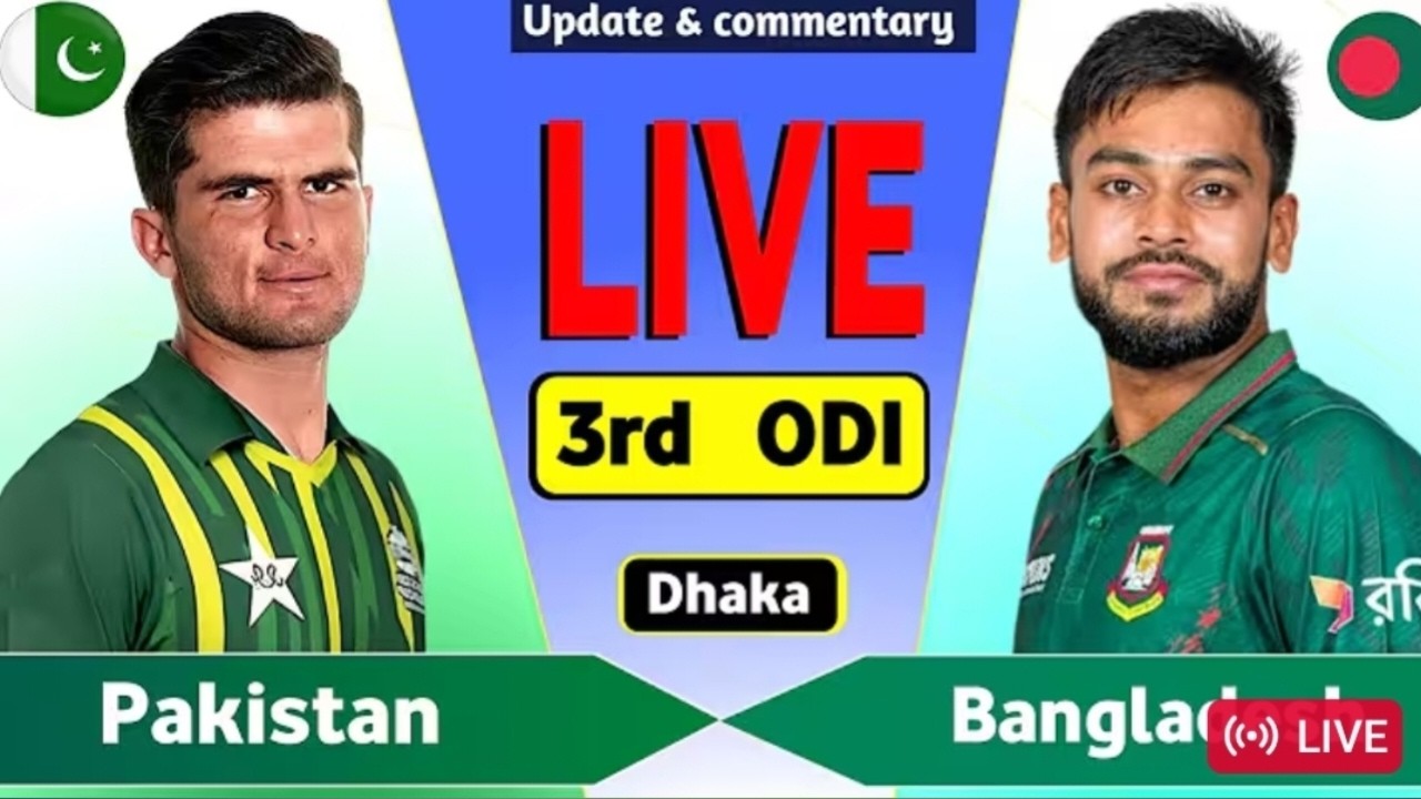 Live Pakistan vs Bangladesh Live - FINAL ODI | PAK vs BAN Live Scores & Commentary