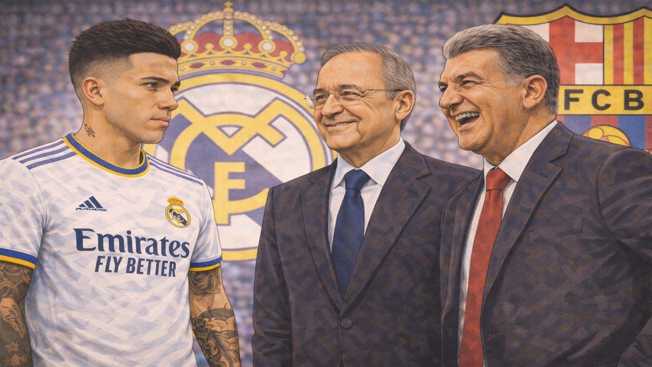 ENZO FERNANDEZ OFRECIDO, LAPORTA SE MOFA DEL REAL MADRID, ALBACETE - BARÇA 