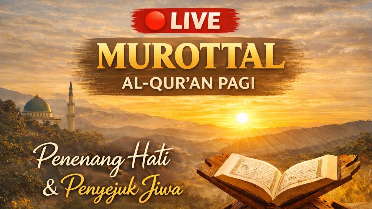 LIVE Ngaji Pagi | Bikin Hati Adem & Pikiran Tenang