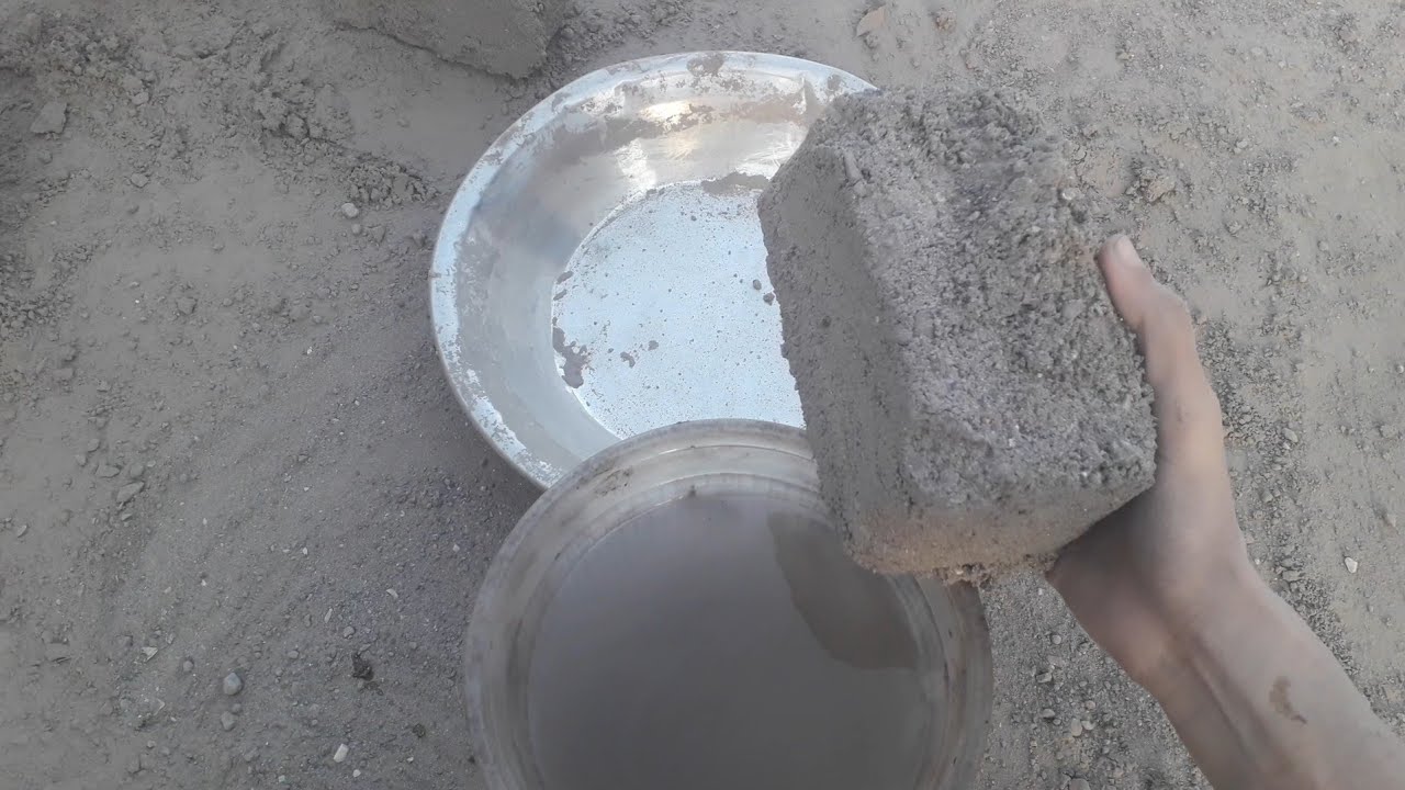 New full dipping video📸🔥⏳ Reused cement bars dipping in water crumbling ASMR 💯💦 delicious satisfying