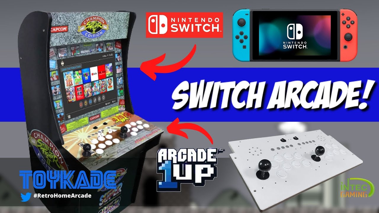 Unboxing & Review IntecGaming - Turn your Arcade1up into Nintendo Switch Arcade Cab for $135!