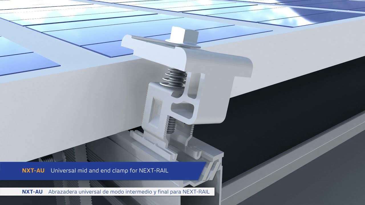 ALUMINEXT Solar Racking: Clamp2.0