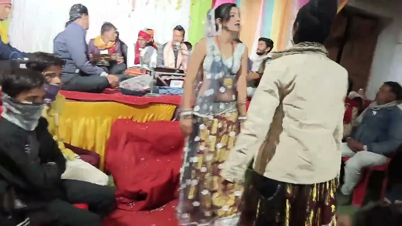 👉Gamiriya khurd 🖇️ me lokgeet party 🥂 sadhi ka video 📷 part 4