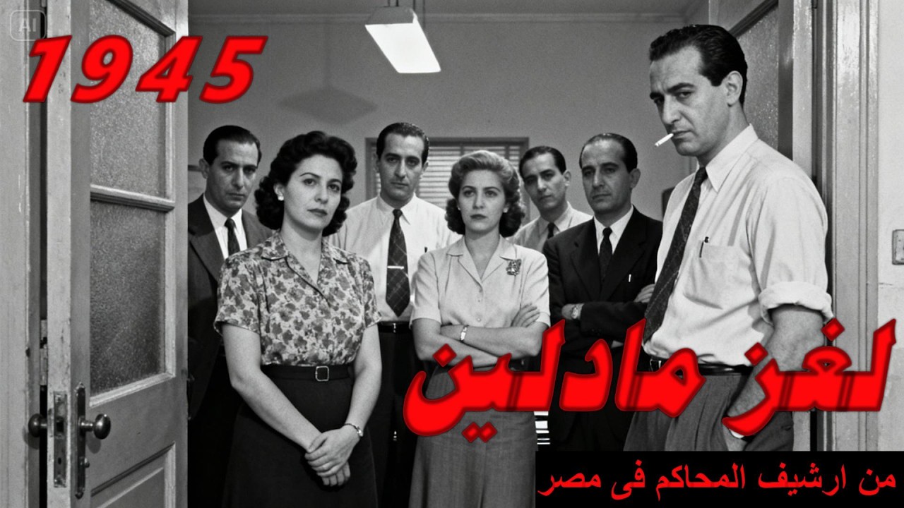 لغز مادلين 1945 من  ارشيف المحاكم فى مصر