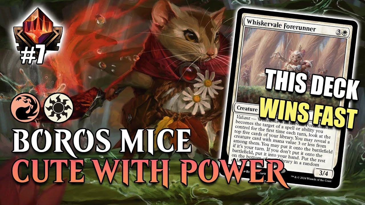 ☀️🔥TOP #10 BOROS MICE AN AGGRO DECK TO CLIMB FAST IN MYTHIC | MTG ARENA Standard Edge of Eternity