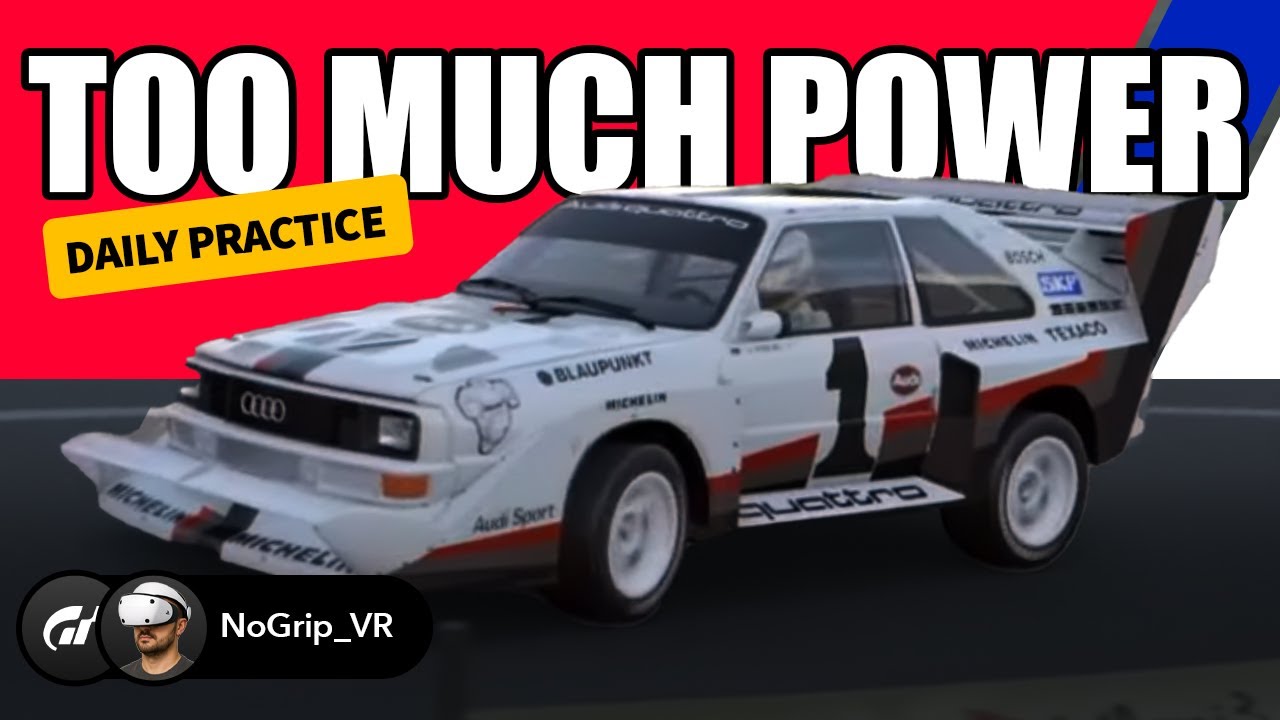 Rallying the Audi Quattro at Eiger – Fuel Strategy & GT7’s Offline Flaw | GT7 PSVR2 + Controller