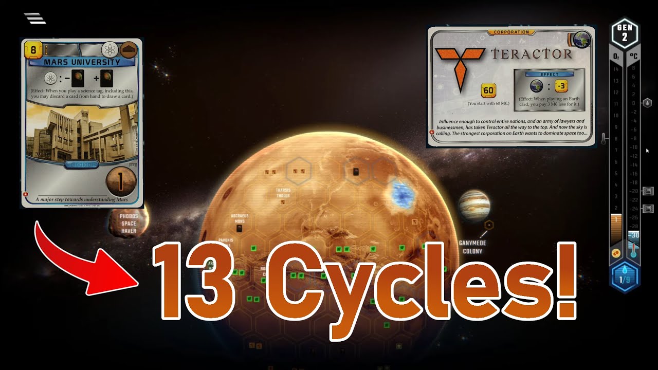 Terraforming Mars Online #181 - September 2025 Silver Elo Tournament | Game 2