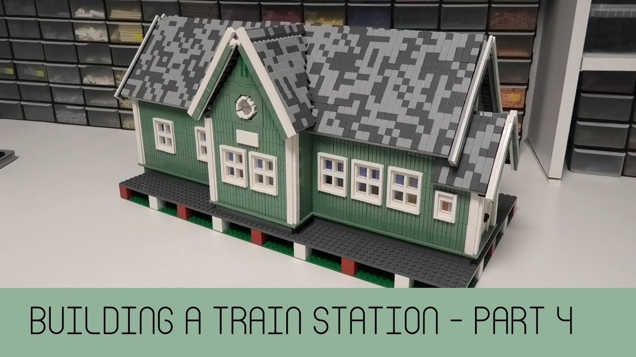 Building a Lego train station - Part 3