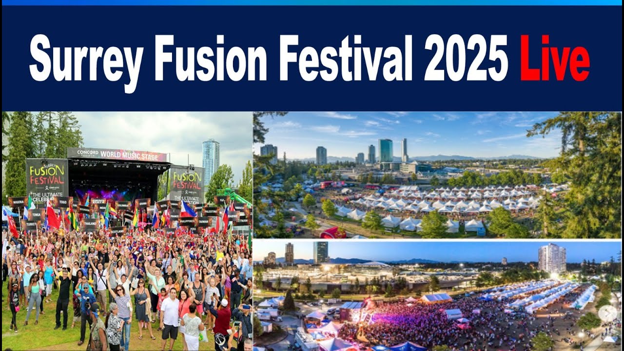 LIVE :- Surrey Fusion Festival 2025 | Sanjha TV |