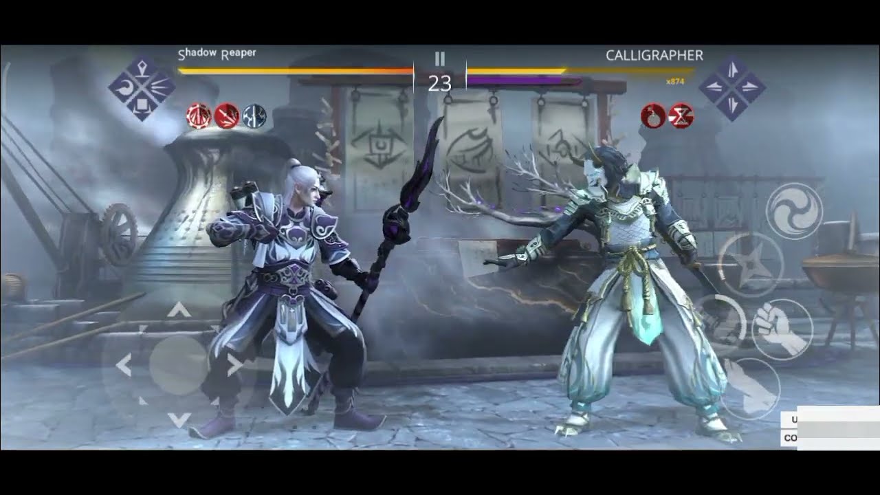 Dote vs Calligrapher | Shadow Fight 3 EPIC Duel &ndash; Who&rsquo;s Stronger? 74k/Round #shadowfight3
