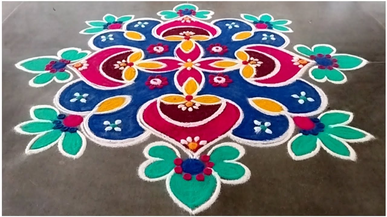 Simple & Easy Rangoli Designs 2026 | Daily Muggulu | Thai Maasam Kolam - Step by Step for Beginners