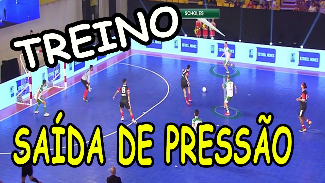 Futsal e suas Jogadas Ensaiadas - Jogadas do Futsal Saída de Pressão - Dica de Jogada de Futsal