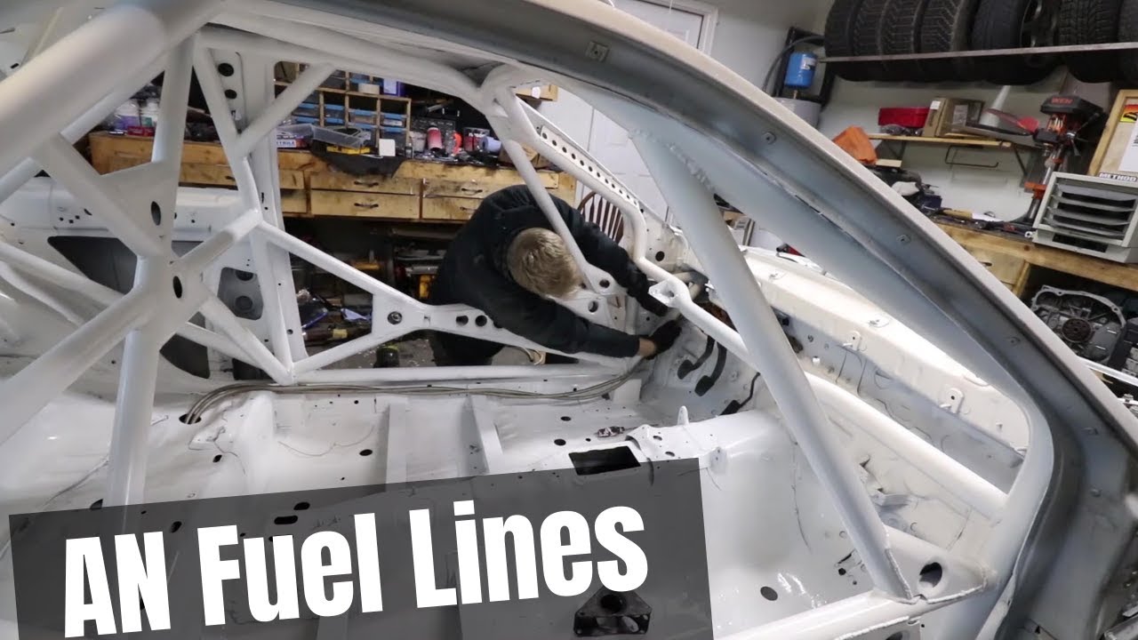 Rally Subaru GC8 Gets Custom AN Fuel Lines