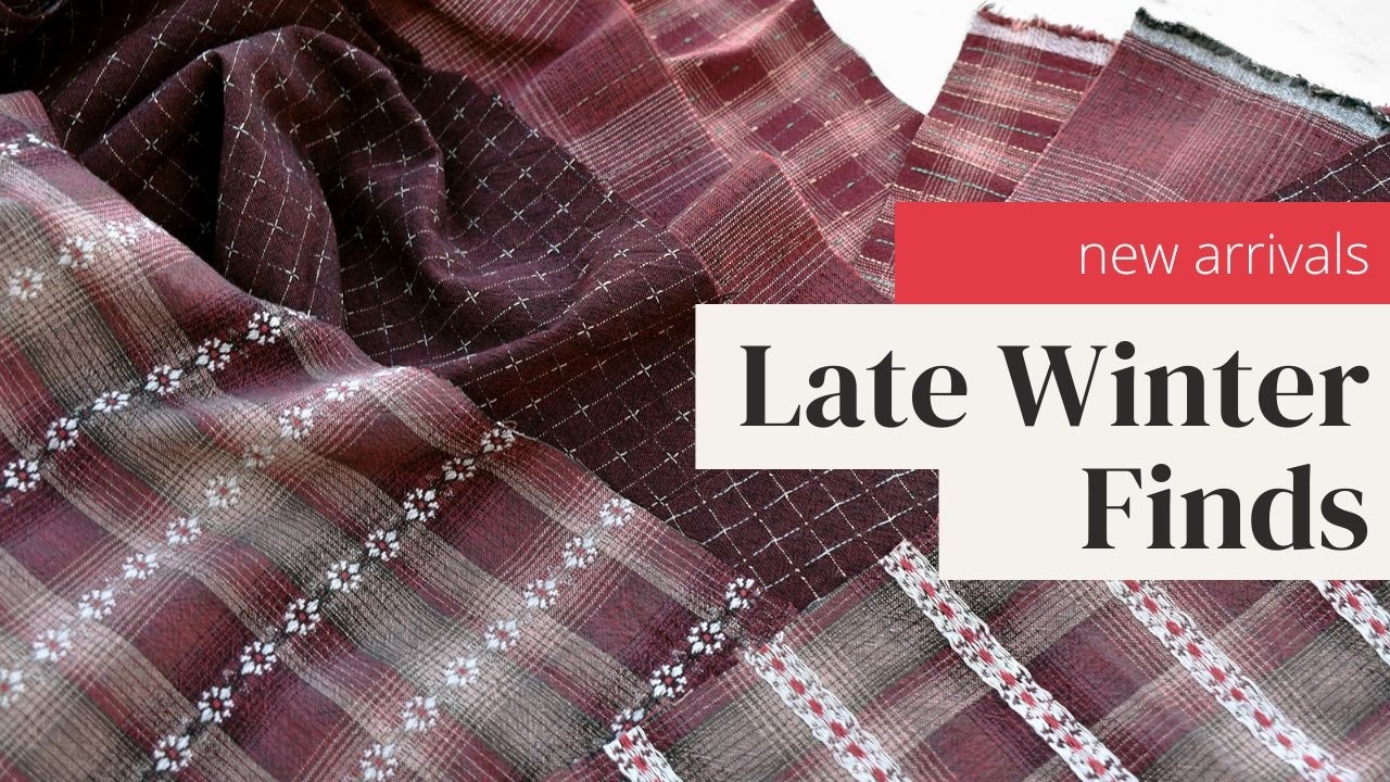 New Fabrics: Winter Shirtings, Wools, & Canvas