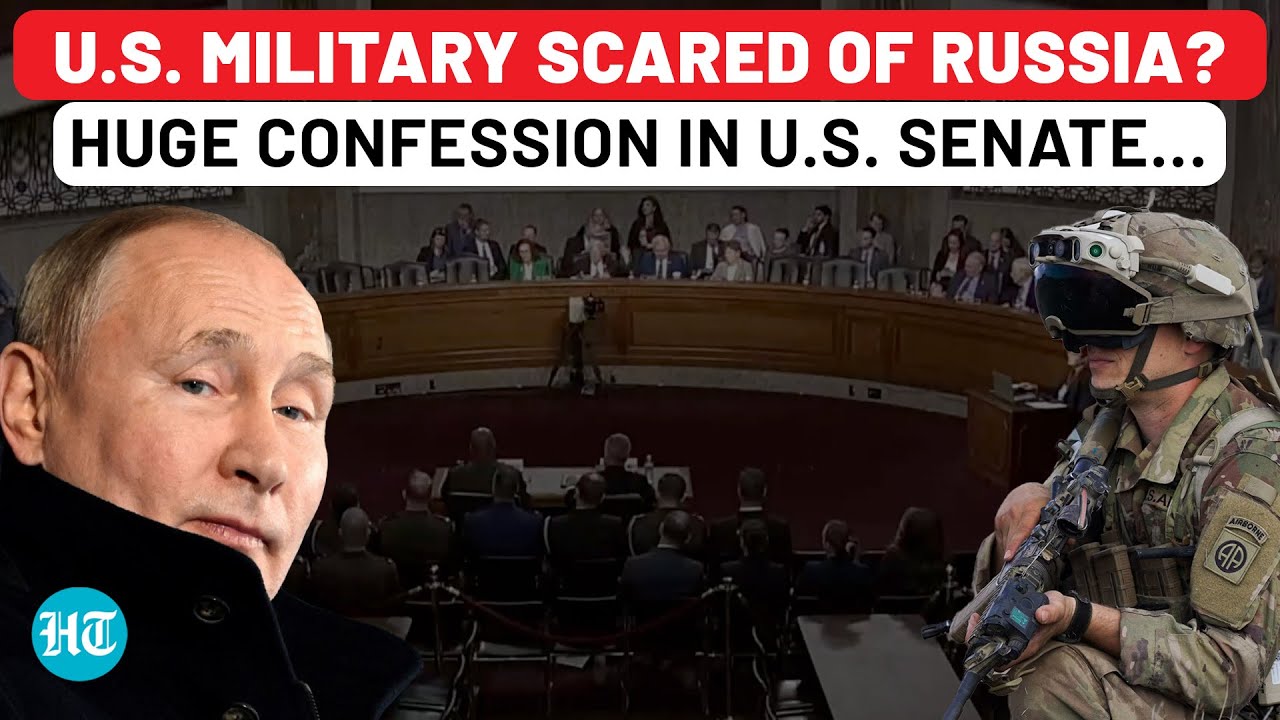 US Military Scared Of Russia? Huge Confession In Shocking Senate Hearing| Trump | Putin| Ukraine