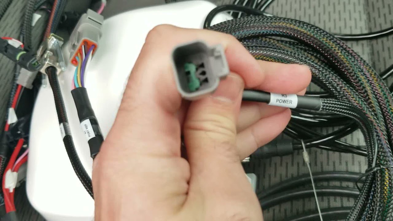 Trimble GFX-350 or GFX-750 with Ez-Steer Cabling Walk Through - Part 1