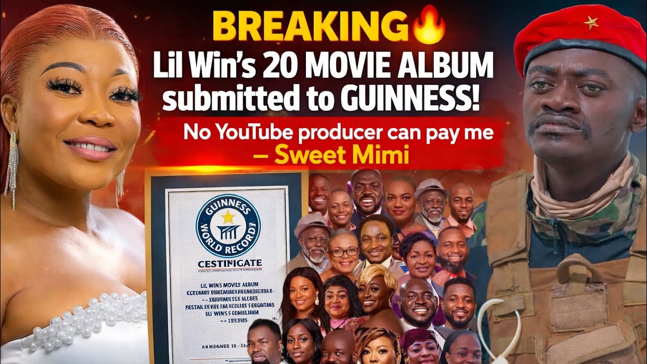 BREAKING🔥Lil Win’s 20 Movie Album submitted to Guinness! No YouTube producer can pay me – Sweet Mimi