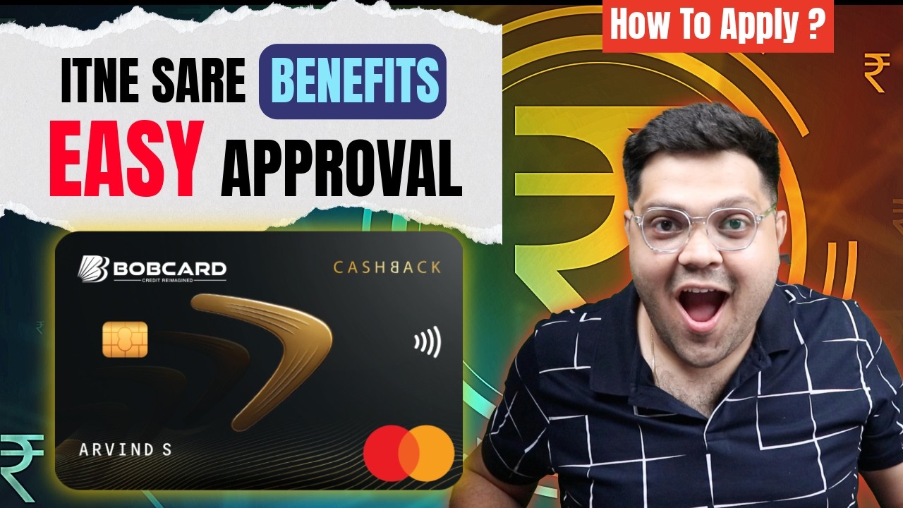 BOB Cashback Credit Card Full Details | Benefits | Charges | Eligibility