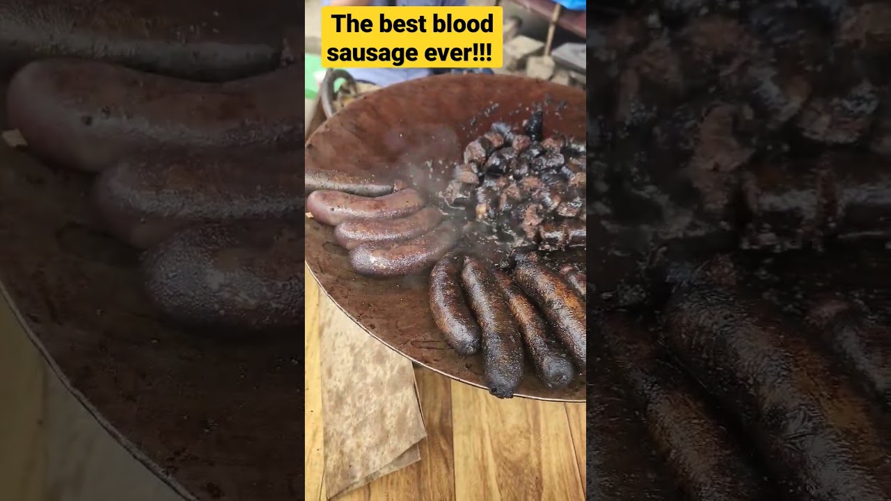 the best blood pork sausage ever!!💯 