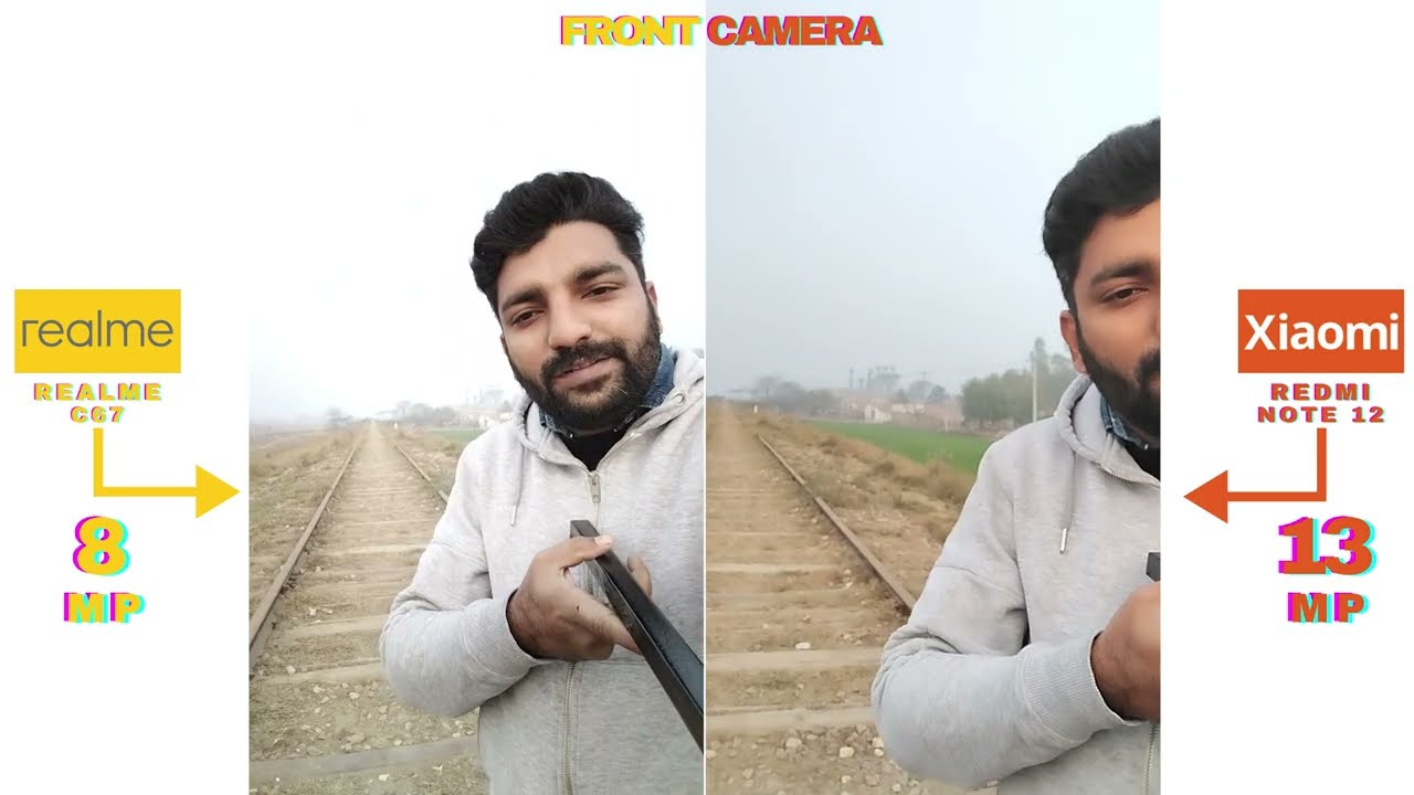 Camera :Realme C67 vs Redmi Note 12 lets compare #camera #phones4u #whoisstronger