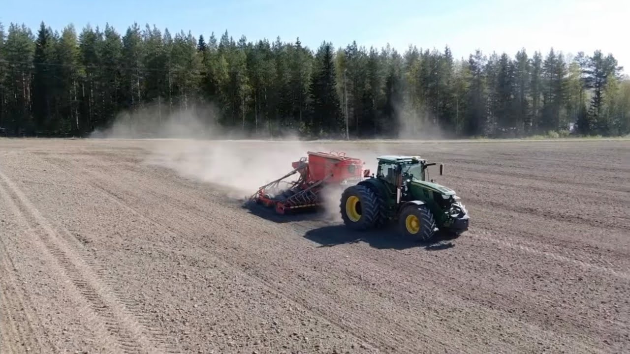 Kylvökoe. Hajakylvö vs rivikylvö | Rauch & väderstad spirit 600