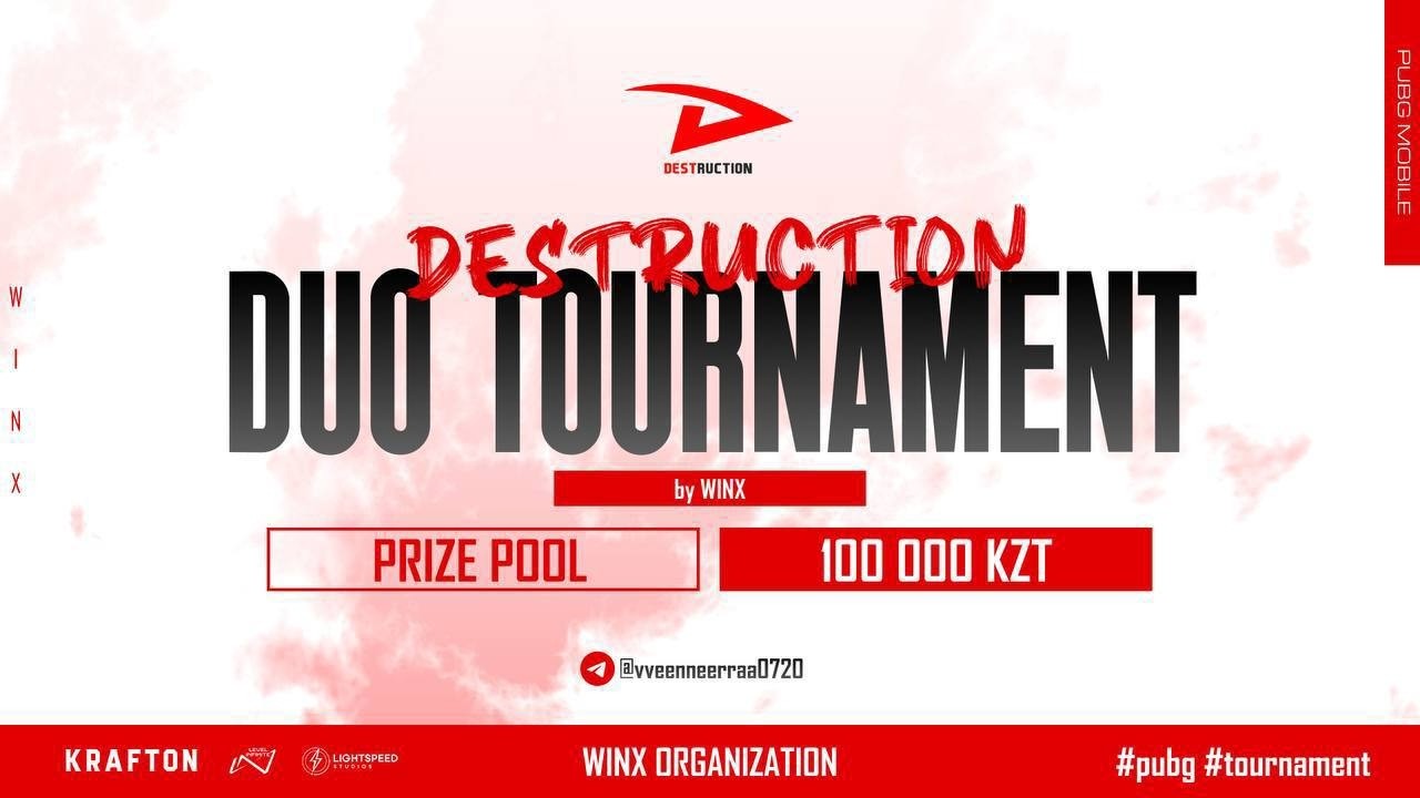 DESTRUCTION DUO TOURNAMENT by WINX 100.000tg B group