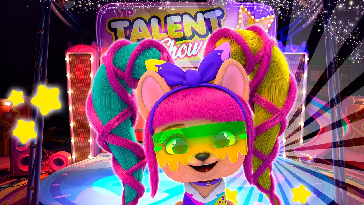 VIP PETS 🌈 🎨 THE STREET ART QUEEN 🎨 EPISODES 💕 Cartoons for KIDS | PWR CLUB in English