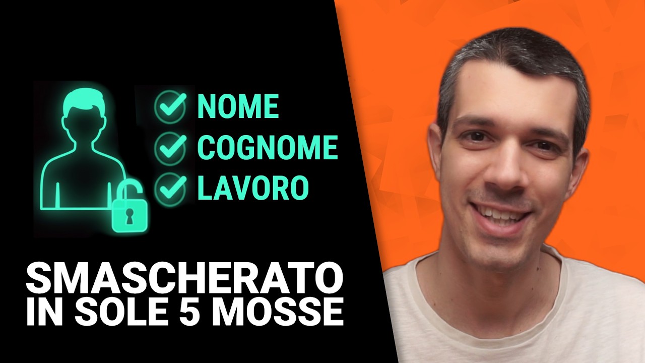 Smaschero l'identità di un Hater con l’OSINT.