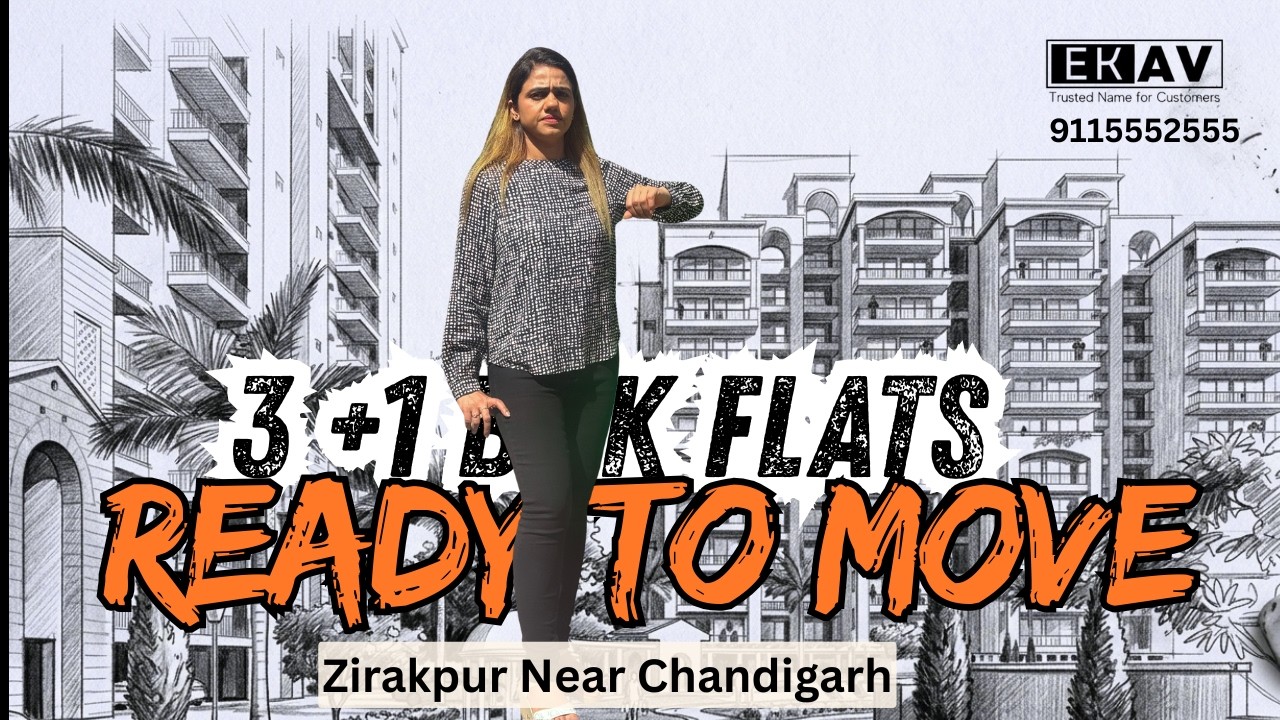 Why Families Choose This 3BHK in Zirakpur | Complete Amenities Tour
