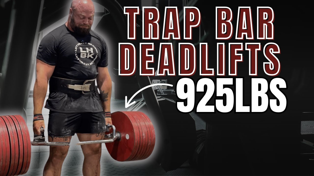 ТРЕНИРОВКА WSM RAW | СТАНОВАЯ ТЯГА С ТРЭП-ГРИФОЙ 925 ФУНТОВ