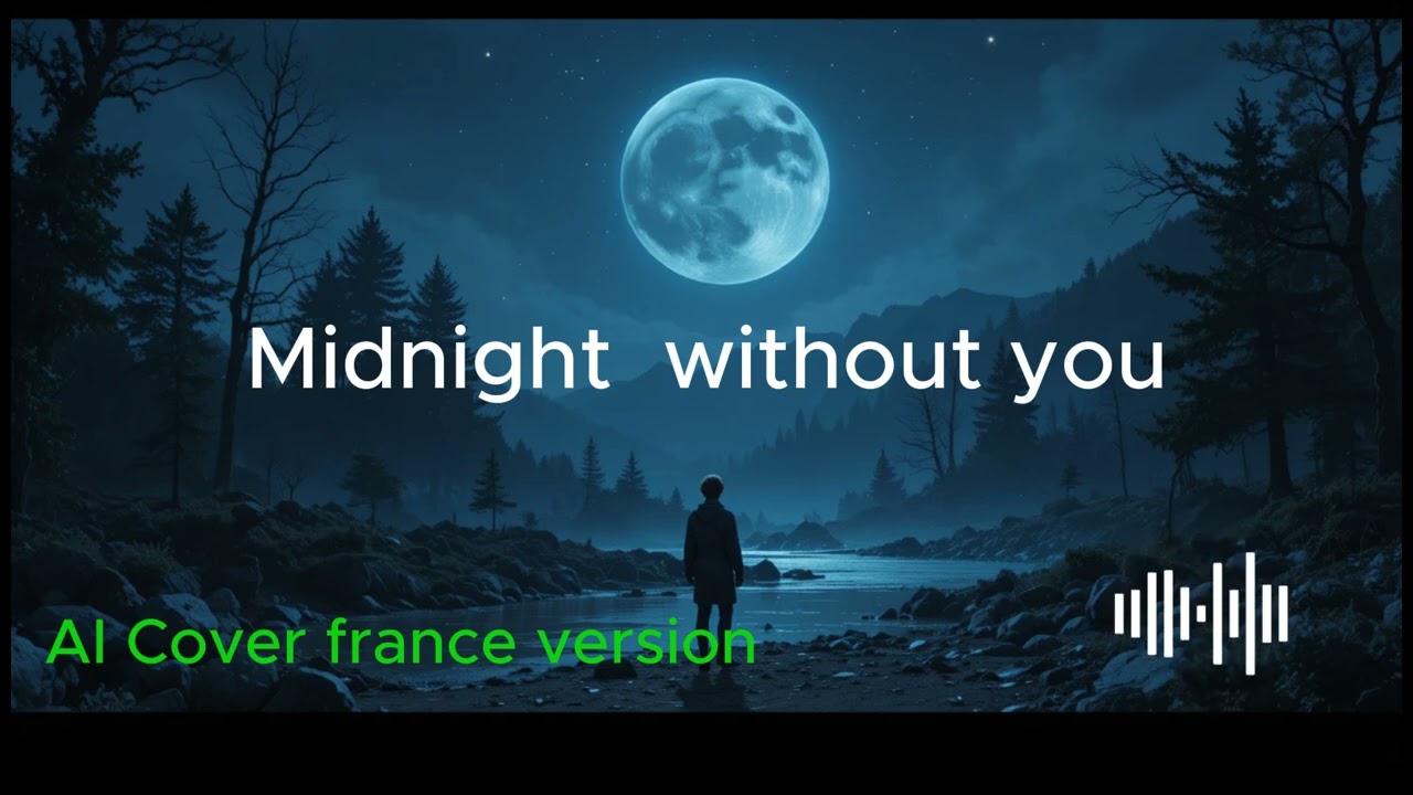 midnight without you  AI cover version France (Lyrics)
