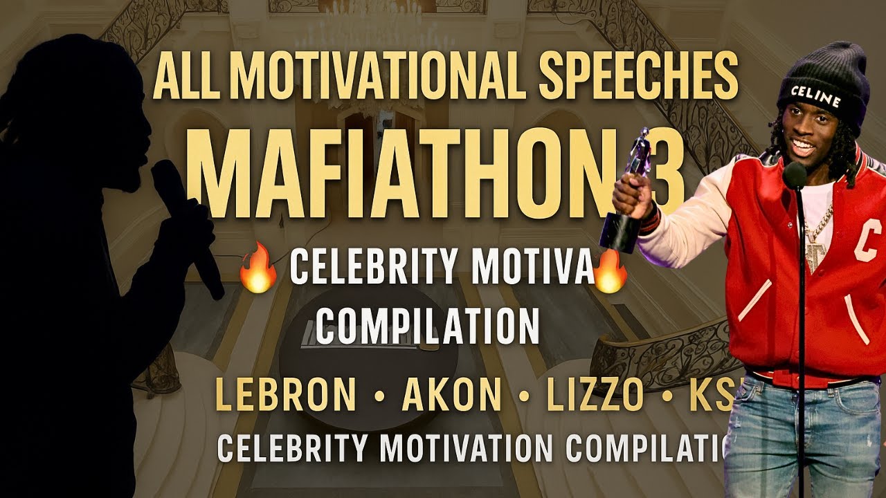 Kai Cenat Mafiathon 3 - Every Motivational Speech That Left Everyone Speechless!