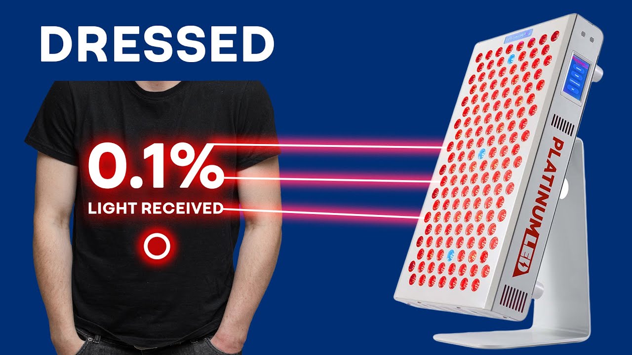 Red Light Penetration: How Much Light Do Clothes Block?
