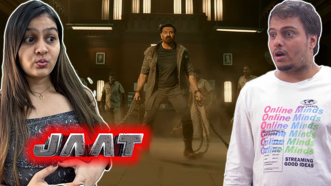 JAAT POLICE STATION SCENE REACTION | SUNNY DEOL
